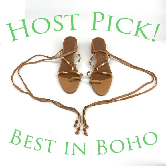 Free People Shoes - NWT Free People lace up sandals